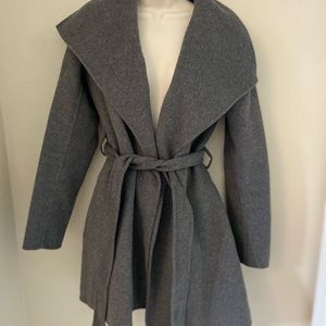 Banana republic wool wrap coat NWOT